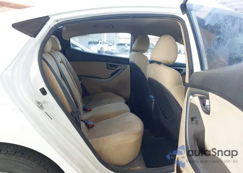 2012 Hyundai Elantra Gls из США, поврежденный, VIN 5NPDH4AEXCH147865